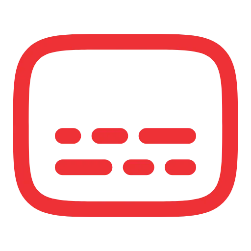 Стикер 49 Red Icons