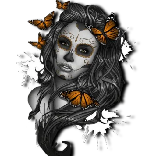 🦋 Стикер «DarkFantasy» для Telegram