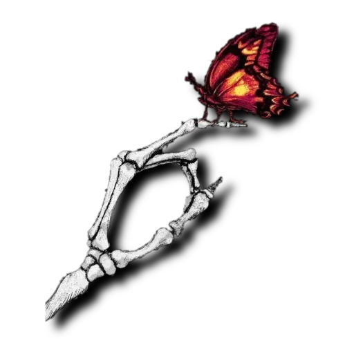 🦋 Стикер «DarkFantasy» для Telegram