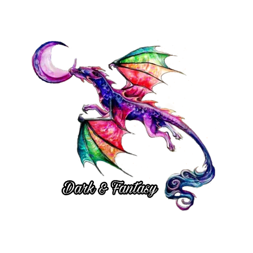 🐉 Стикер «DarkFantasy» для Telegram