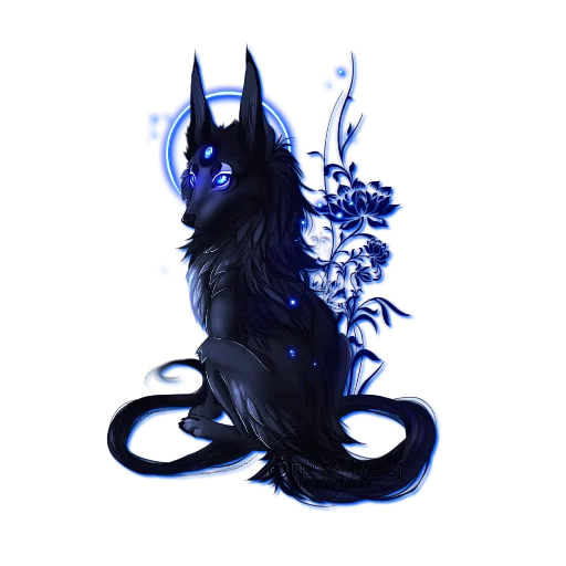 🐺 Стикер «DarkFantasy» для Telegram