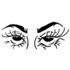 Стикер 18 Dark Glow