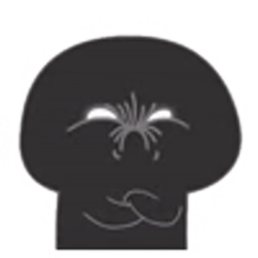 😊 Эмодзи «Dark gray» для Telegram