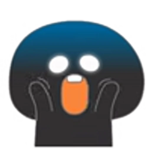 😊 Эмодзи «Dark gray» для Telegram