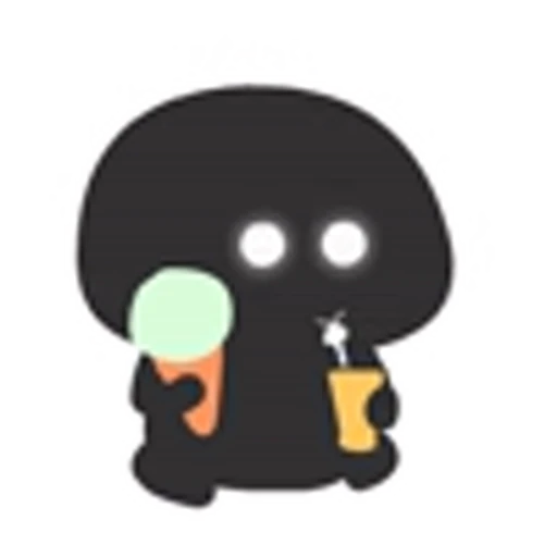 😊 Эмодзи «Dark gray» для Telegram