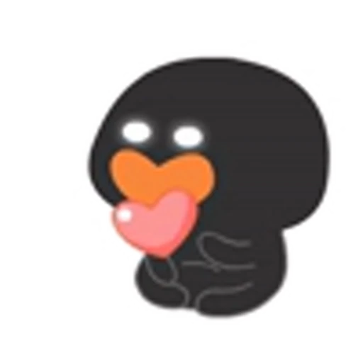 😊 Эмодзи «Dark gray» для Telegram