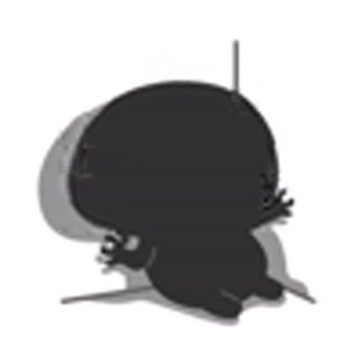 😊 Эмодзи «Dark gray» для Telegram
