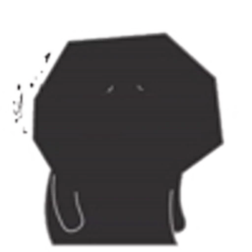 😊 Эмодзи «Dark gray» для Telegram