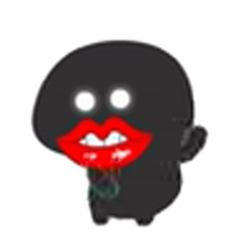 😊 Эмодзи «Dark gray» для Telegram