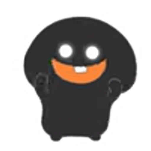 😊 Эмодзи «Dark gray» для Telegram