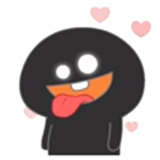 😊 Эмодзи «Dark gray» для Telegram