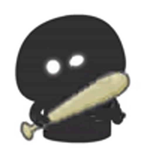 😊 Эмодзи «Dark gray» для Telegram