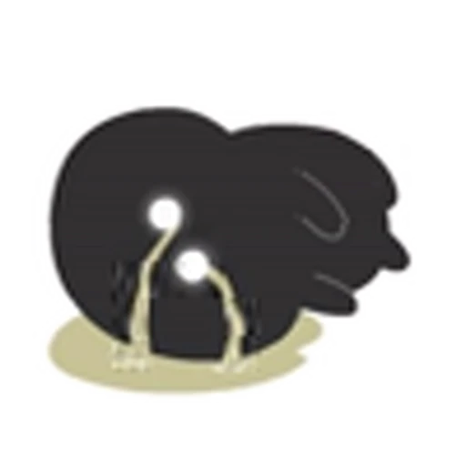 😊 Эмодзи «Dark gray» для Telegram