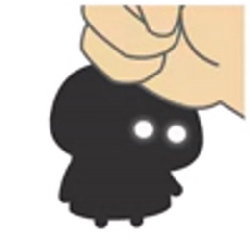 😊 Эмодзи «Dark gray» для Telegram