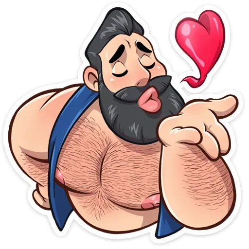 😘 Стикер «Тёмный Валентин» для Telegram