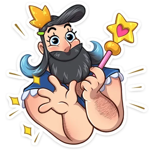 😍 Стикер «Тёмный Валентин» для Telegram