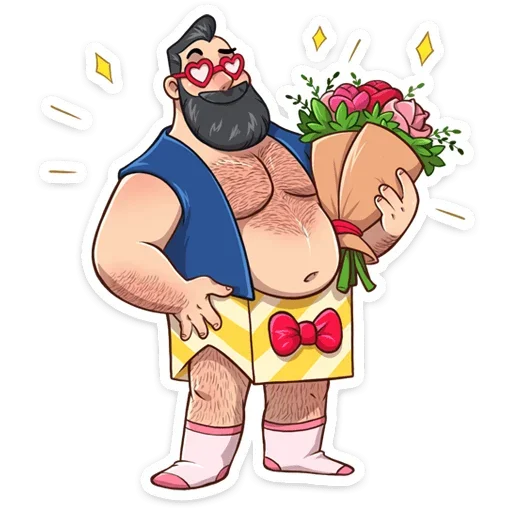 💐 Стикер «Тёмный Валентин» для Telegram