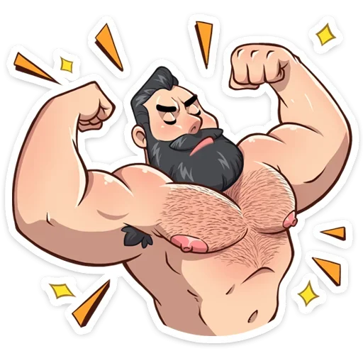 💪 Стикер «Тёмный Валентин» для Telegram