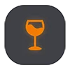 Стикер 8 Dark icon - иконки для оформления