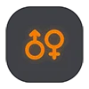 Стикер 19 Dark icon - иконки для оформления