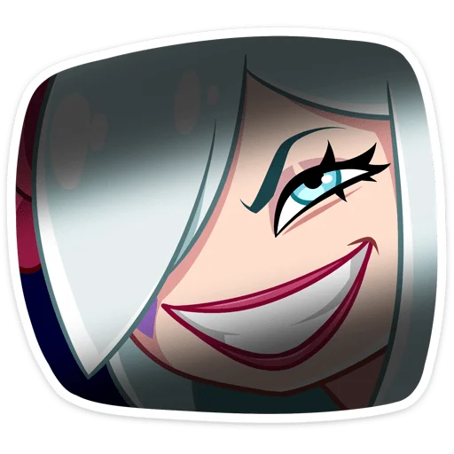 😈 Стикер «Тёмная Леди» для Telegram