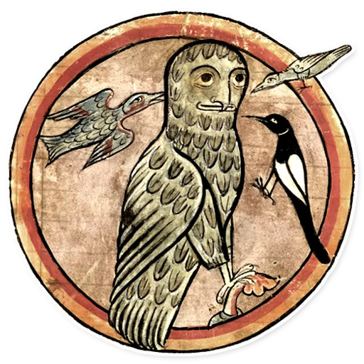 🙊 Стикер «Dark medieval fun» для Telegram