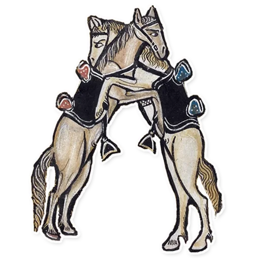 🤝 Стикер «Dark medieval fun» для Telegram
