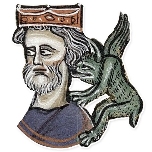 😳 Стикер «Dark medieval fun» для Telegram