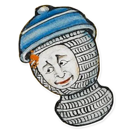 😏 Стикер «Dark medieval fun» для Telegram
