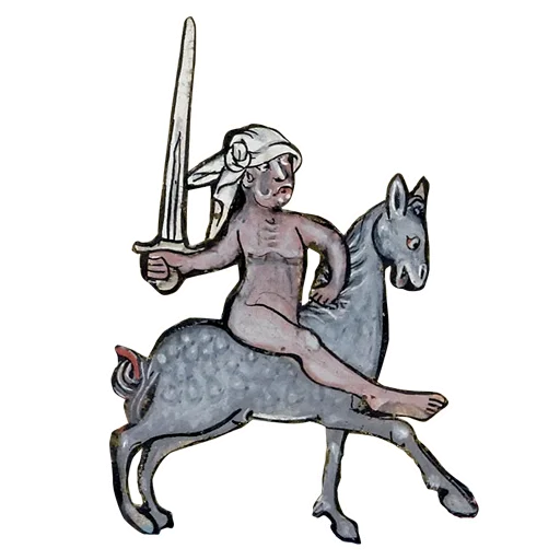 🗡 Стикер «Dark medieval fun» для Telegram