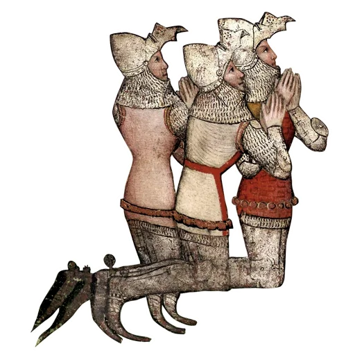 🙏 Стикер «Dark medieval fun» для Telegram