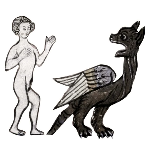 🦖 Стикер «Dark medieval fun» для Telegram
