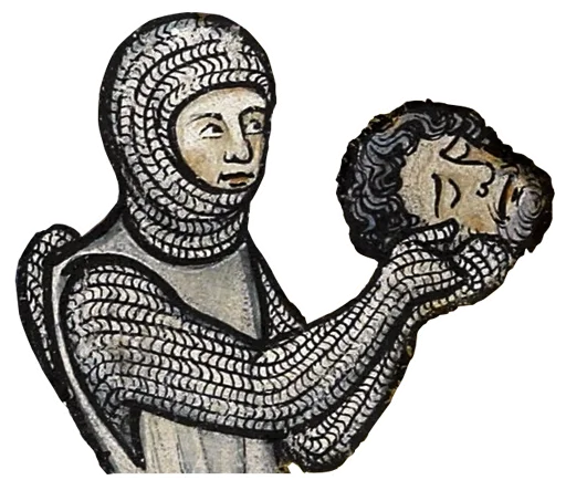 😵 Стикер «Dark medieval fun» для Telegram