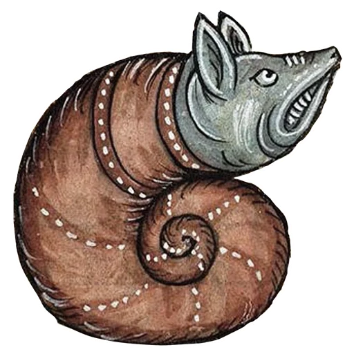 😼 Стикер «Dark medieval fun» для Telegram