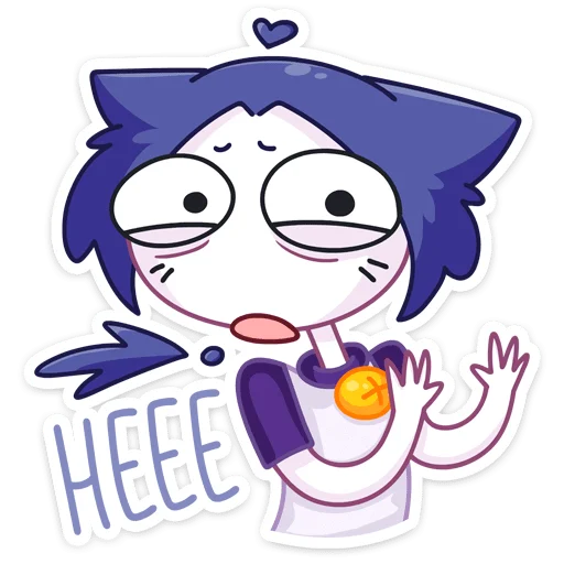 🙅‍♂️ Стикер «Тёмная Милшу» для Telegram