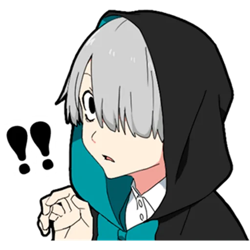😦 Стикер «Парень тьмы Darkness boy» для Telegram