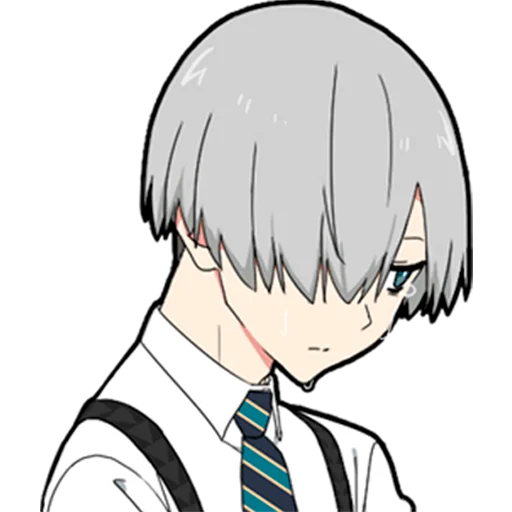 😢 Стикер «Парень тьмы Darkness boy» для Telegram