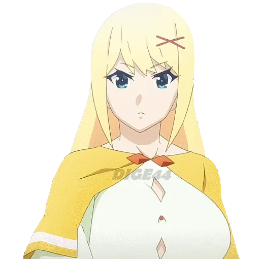😒 Стикер «DARKNESS KONOSUBA» для Telegram