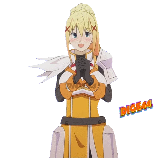 🙏 Стикер «DARKNESS KONOSUBA» для Telegram
