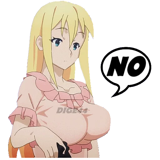 👎 Стикер «DARKNESS KONOSUBA» для Telegram