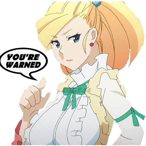 ⚠️ Стикер «DARKNESS KONOSUBA» для Telegram