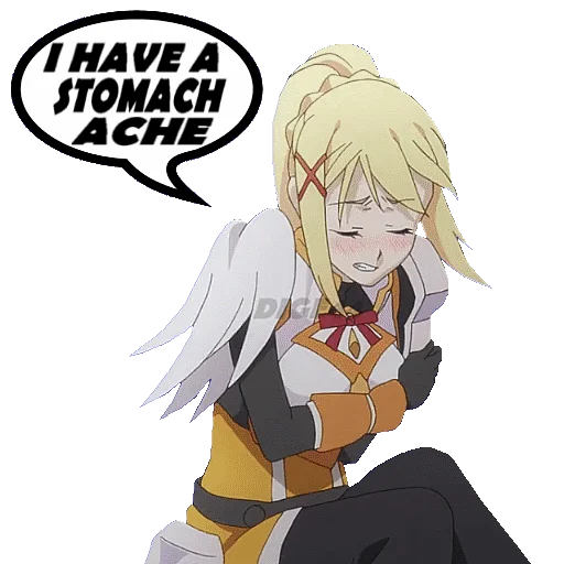 🤢 Стикер «DARKNESS KONOSUBA» для Telegram