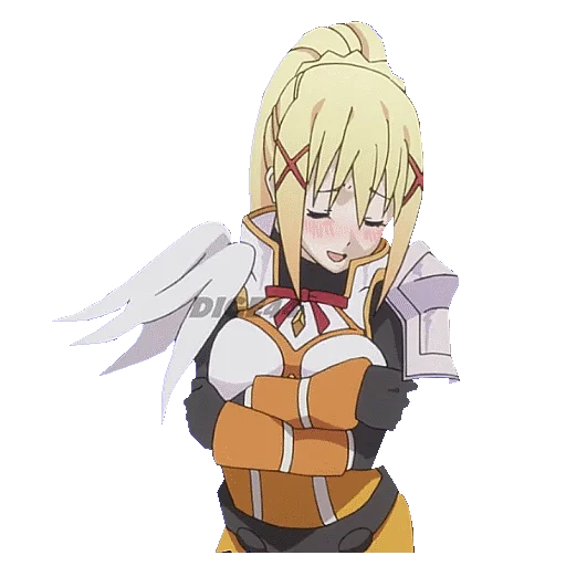 ☺️ Стикер «DARKNESS KONOSUBA» для Telegram