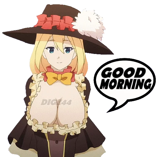🛏 Стикер «DARKNESS KONOSUBA» для Telegram