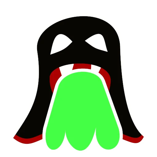 🤮 Стикер «DarkPhantom» для Telegram