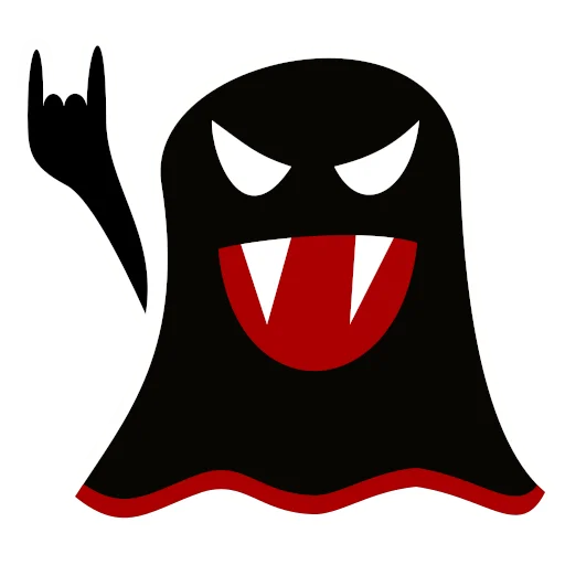 🤘 Стикер «DarkPhantom» для Telegram