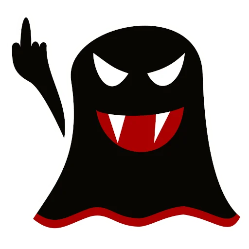 🖕 Стикер «DarkPhantom» для Telegram