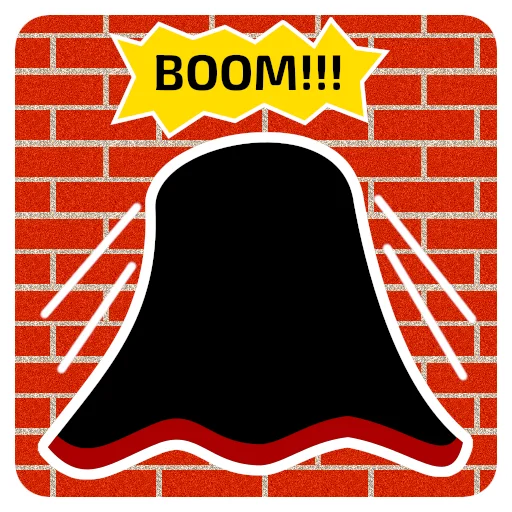 🧱 Стикер «DarkPhantom» для Telegram