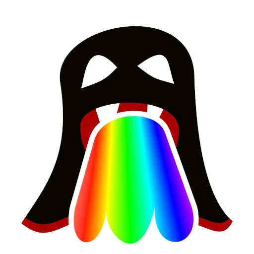🌈 Стикер «DarkPhantom» для Telegram