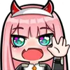 👋 Эмодзи «Zero Two» для Telegram